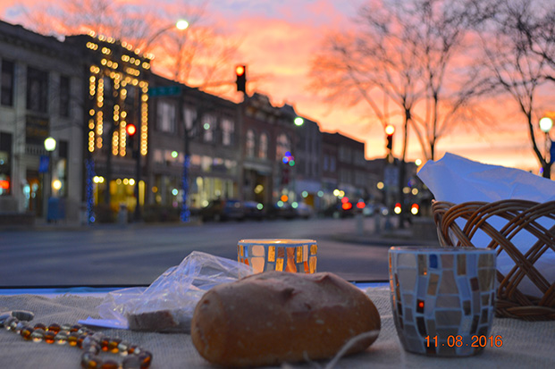 Sunset Communion on Election Day in Downtown Rapid City
