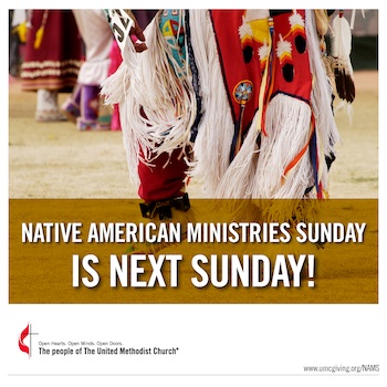 Native American Sunday graphic