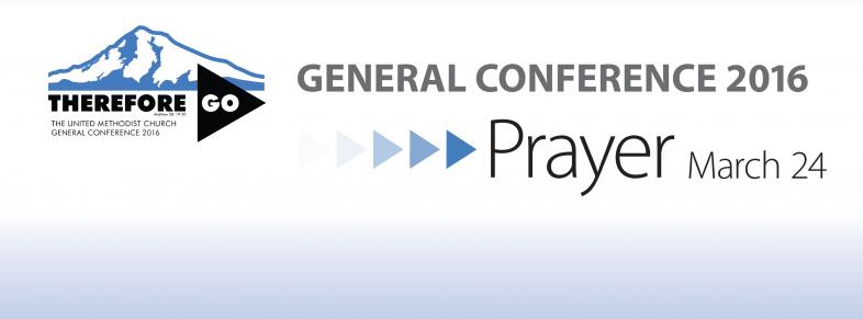 General Conference Prayer Vigil Banner