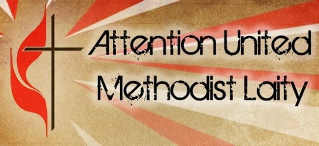 Graphic: Attention United Methodist Laity