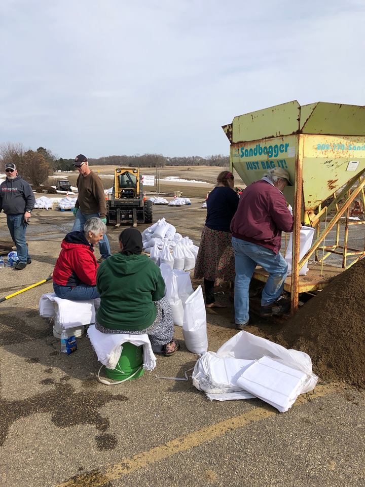 Lake Poinsett Sandbags