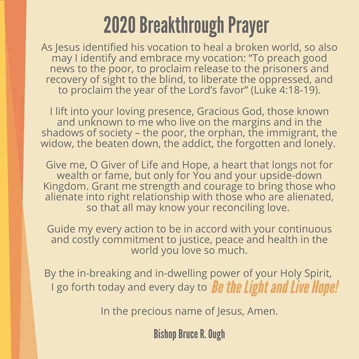 2020 Breakthrough Prayer