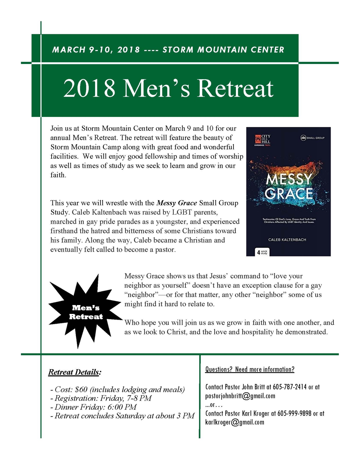 Mens Retreat 2018 Poster Revised 1