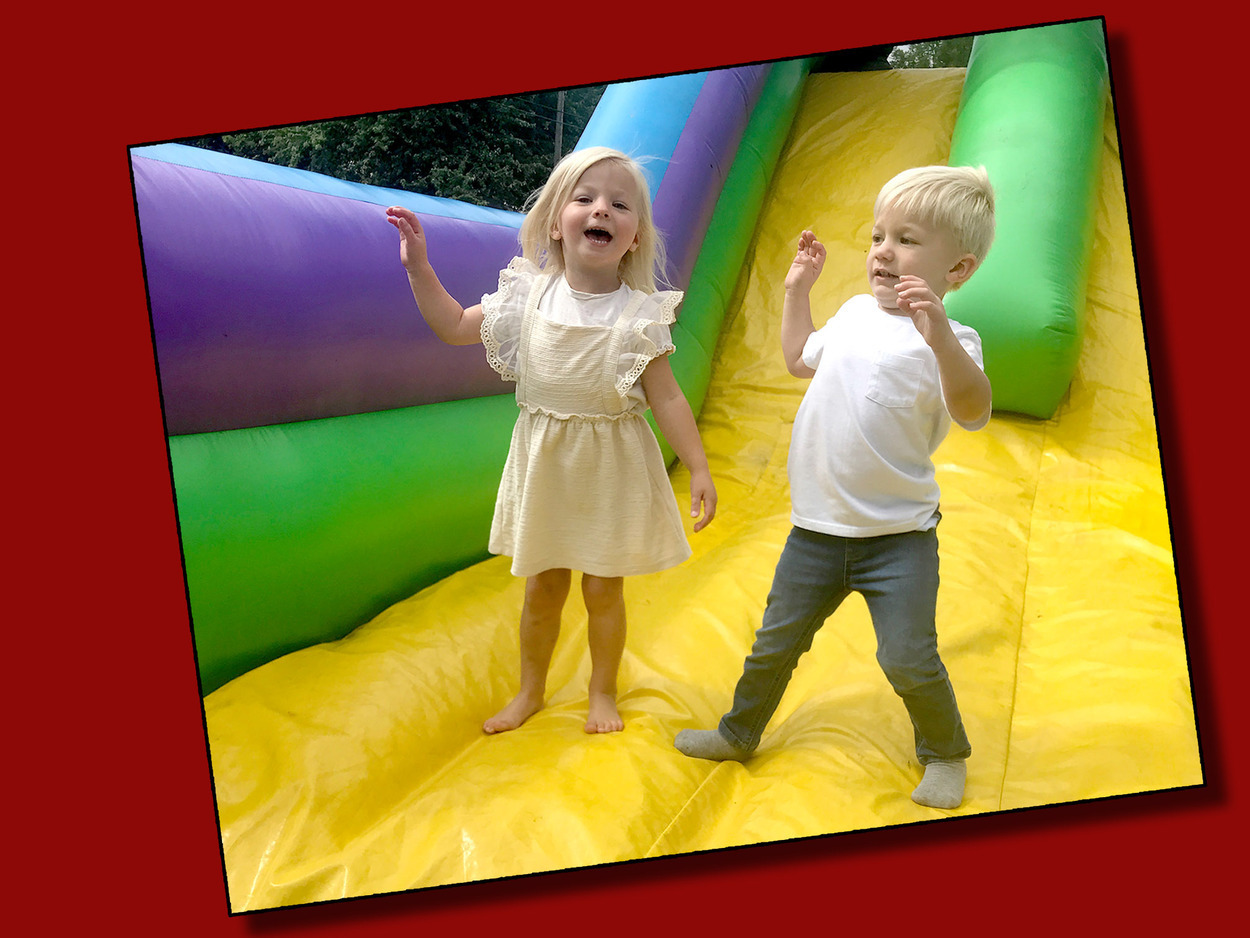 Kids Bouncy Slide