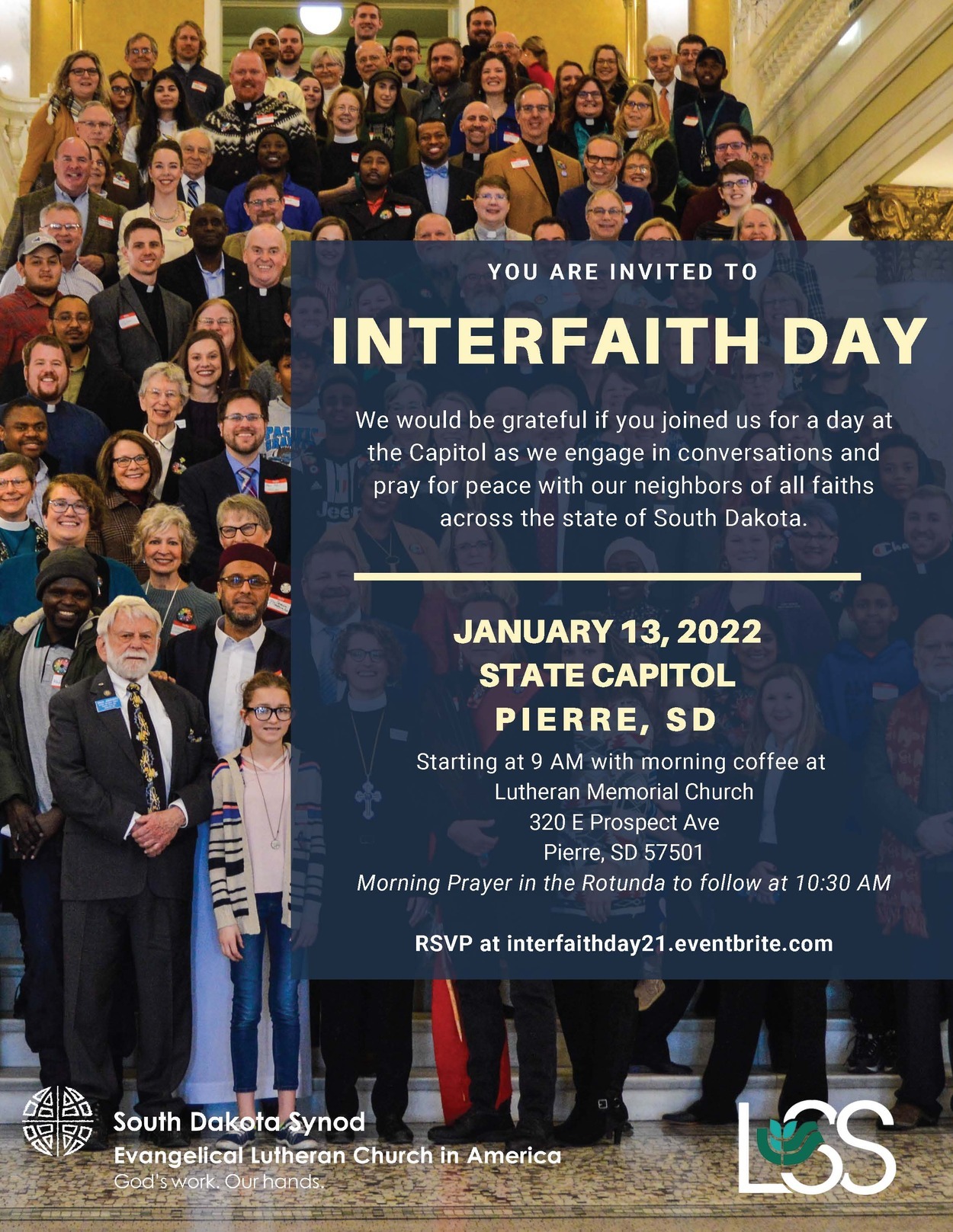 Interfaith Day 2022 Invitation Flyer