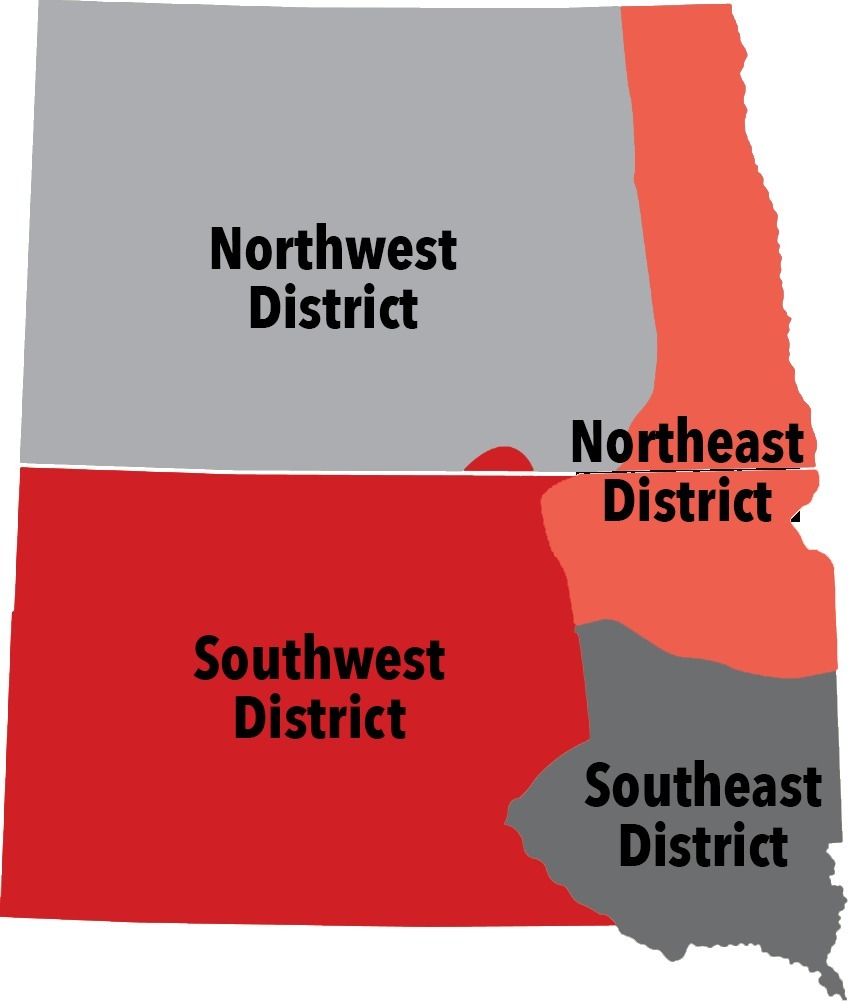 Dakota Conference Districts