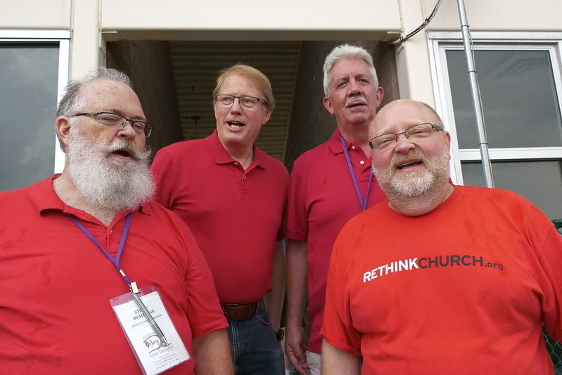 Ballpark clergy choir