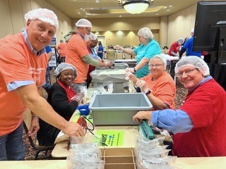 NCJ Bishops Preparing meals