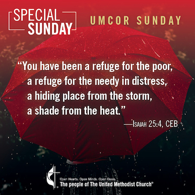 Umcor Sunday Isaiah verse