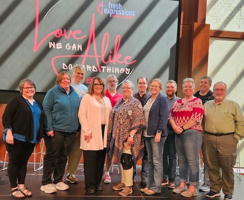 Group of Fresh Expressions participating pastors