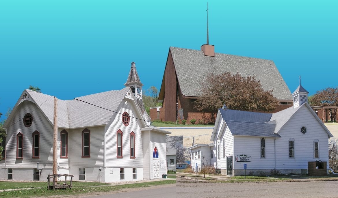 Three smaller churches