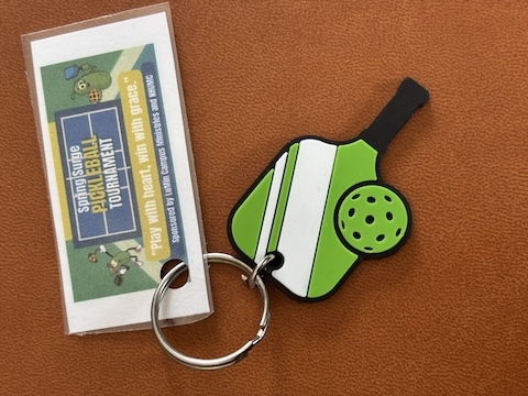 Pickleball keyfob and tag