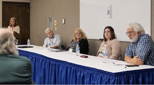 Expert panel at table