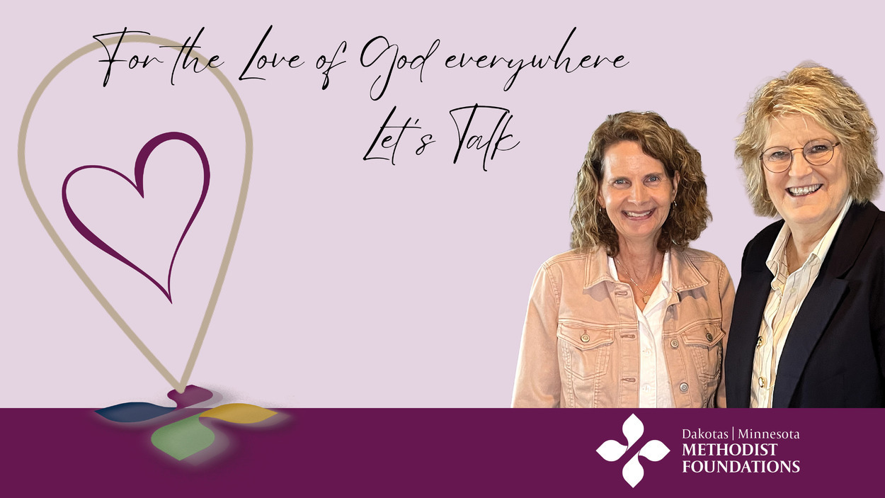 Foundation graphic with two smiling women