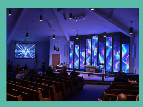 Colorful chancel