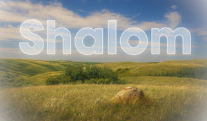 Shalom over prairie