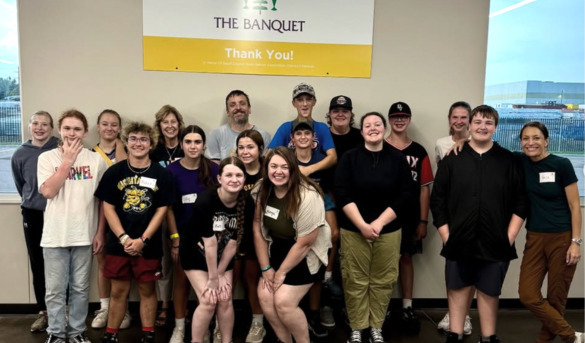 Church youth group